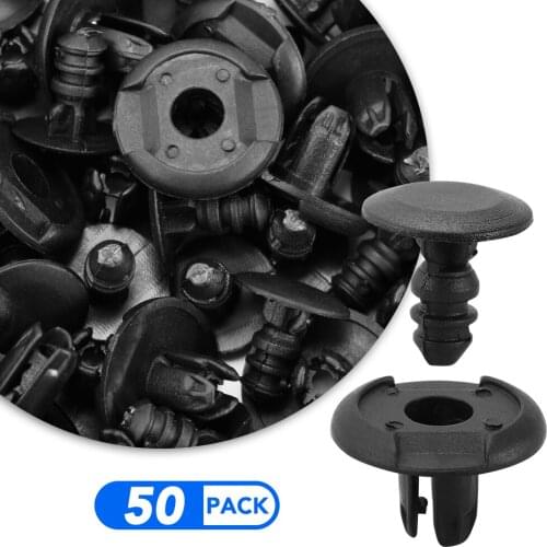 8mm Rivet Auto Bumper Fastener Car Door Trim Panel Clip for audi a3 a4 b8 a6 c6 for bmw e46 e90 e60 f10 f20 f30 e39 m3 x5 e70