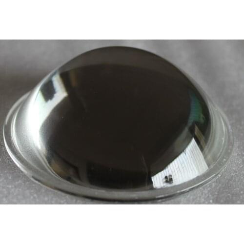 Diameter 75mm focal length 69mm Projector Optical Plano Convex Glass lens DIY