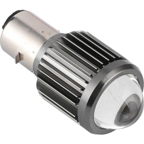 Headlight BA20D Motorcycle LED Headlight Bulb High/Low Beam Headlamp Light