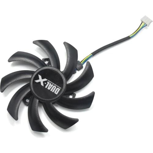 85mm PLD10010S12HH 4PIN cooler fan Replace for R9 280X Sapphire HD6850 HD6970 HD7870 2G HD7950 HD7970 Graphics Cooler VGA Card