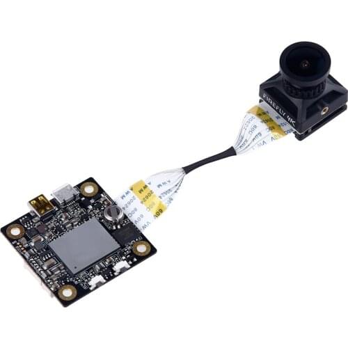 Hawkeye Firefly Split Mini Version 4K 160 Degree HD DVR FPV Camera WDR Single Board Mic Low Latency TV for RC Drone Airplane