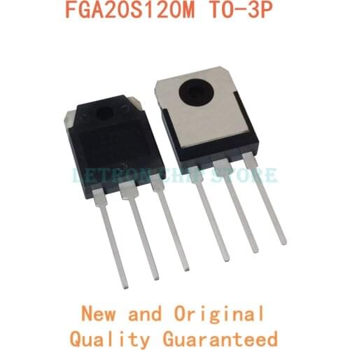 5PCS FGA20S120M TO-3P 20S120M TO3P 20A 1200V Tube MOSFET new and original IC Chipset