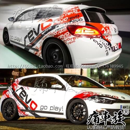 Car stickers For Golf 6 Golf 7 Exterior decoration new golf 2017-2019 Car body modification racing sticker