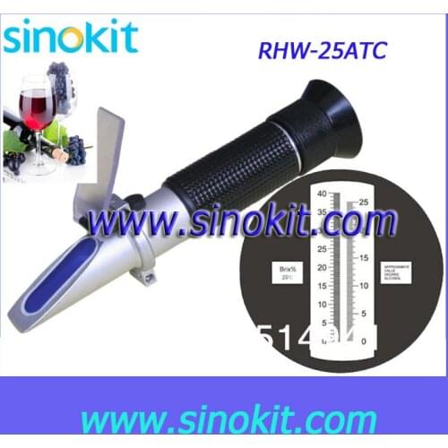 Wholesales Brix/Wine/Oe Refractometer RHW-25brixATC