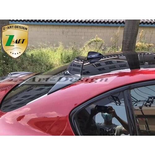 Fit for Alpha Romeo Juliet Giulia modified QV version of four leaf prairie factory carbon fiber top wing spoiler tail