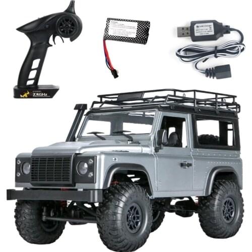MN99s 4WD Full-scale Four-wheel Drive RC Car 1/12 With LED Lights Scale Defender Electric Remote Control Car Toy For Boy Gift