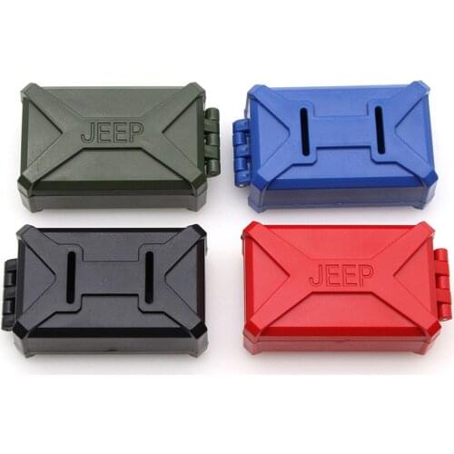 RCTOYFUN 1PCS ABS Simulated RC Luggage Bag DIY Decoration Appearance Accessory For 1/10 TRAXXAX TRX4 SCX10 90046 RC Crawler Car