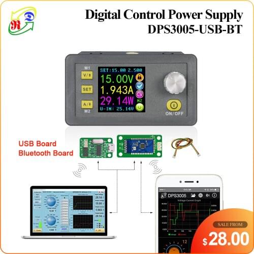 RD DPS3005 Communication Function Constant Voltage current Step-down Power Supply module Voltage converter LCD voltmeter 30V 5A
