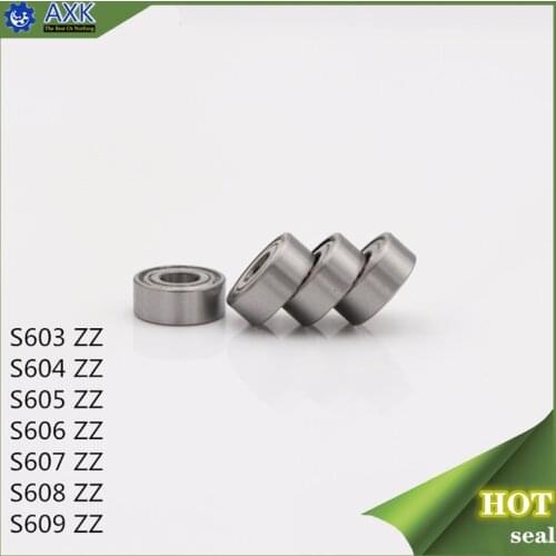 S603ZZ S604ZZ S605ZZ S606ZZ S607ZZ S608 S609ZZ Bearing 7*19*6 mm ( 10PCS ) ABEC-1 440C Roller Stainless SteelZ ZZ Ball Bearings