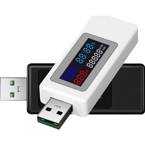 USB Power Meter Tester Power Detector Current Voltage Charger Capacity Tester Meter Current Voltage Battery Capacity Testers
