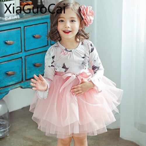 Летние платья для девочек XiaGuoCai China At AliExpress