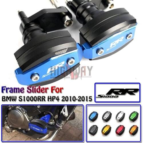 Motorcycle Crash Pad Protector CNC Engine Cover Frame Sliders Falling Protection For BMW S1000RR HP4 2010-2015
