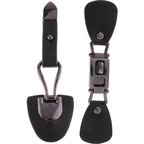 1 Pair Leather Metal Toggle Buttons Replacement