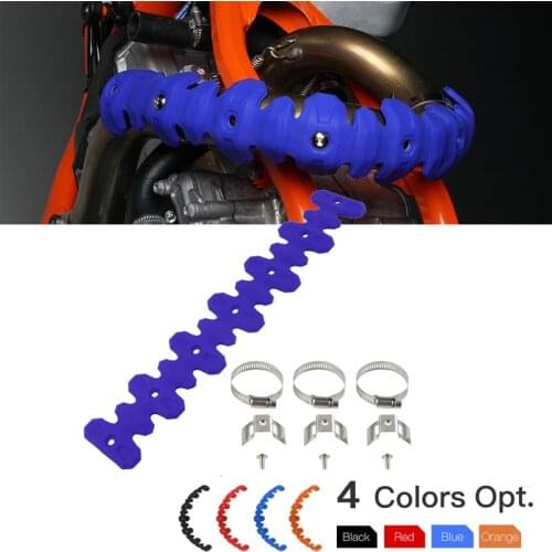 400mm/220mm Exhaust Heat Shield Muffler Guard Protector Cover For Husqvarna FC FE For Yamaha YZF YZF WRF For SHERCO SEFR 250 450