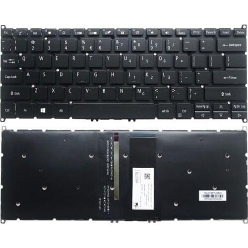 Free Shipping!! 1PC Laptop Keyboard Replacement For Acer Spin 5 SF114-32 SP513-51/52N SP513-53NSP -52NP With Backlight