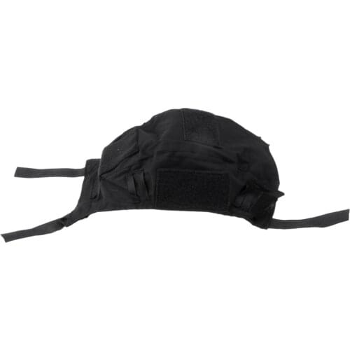 FAST Camo Ballistic Helmet Cover without Helmets Army Game Field Equipment Black
