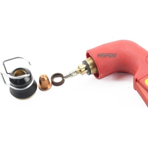 2Pcs/Lot S45 Plasma Cutter Machine Electrode Nozzle Low Frequency CUT40C 45 35 Cutting Gun Nozzles