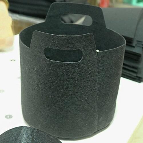 1/2/3 Gallon Grow Bags Comes with handle black Pots Garden Fabric Plant Vegetable Flower Growing bag gardenig tools plant pot
