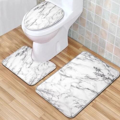 RULDGEE Toilet Mats