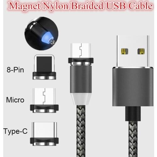 5V 2A USB Cable For Samsung Galaxy S10 S9 A6 A8 J4 J6 Plus S7 Edge A30 A50 Note 9 8 J7 J5 2017 A9 A7 2018 Magnetic Charge Cable