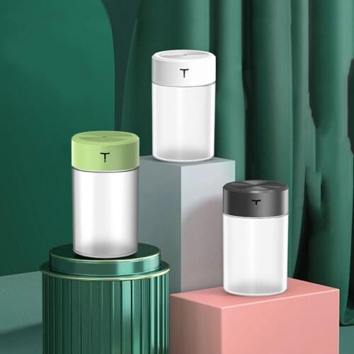 360ML Portable Air Humidifier USB Mini Cool Mist Humidifier Quite Mist Maker Fogger Air Purifier Cleaner for Home Car