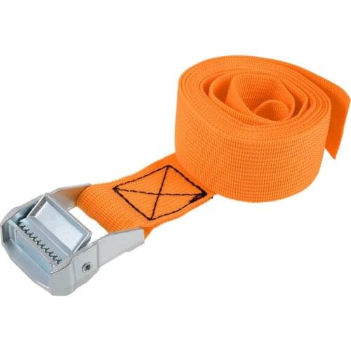 Uxcell Lashing Strap Cargo Tie Down Straps with Cam Lock Buckle Up to 1102lbs 5' - 20' Length 38mm x 2M