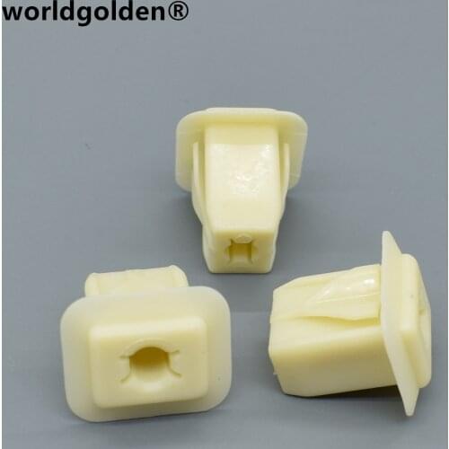 Worldgolden 100pcs auto fasteners Screw Grommet #12 Screw Size for GM#11517873