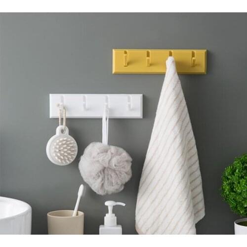 1PC Home Storage Hook Piano Shape Decorative Wall Hooks Hanger Clothes Keys Coat Clothes Shelf Home Storage Organizer QA 187