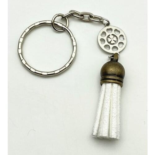 3pcs flower pendant keychain clover charm keyring Gift keychains Bag decoration Key Holder Jewelry Gift