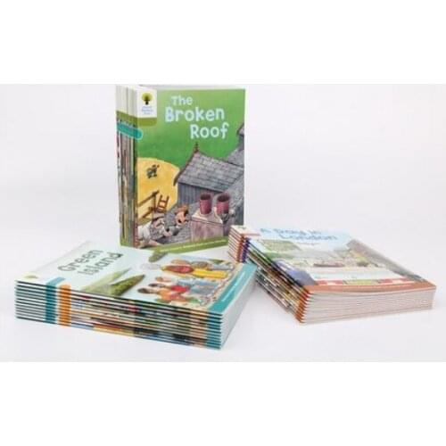 6-12 years old 40 book/set 7-9 level Oxford reading tree Richer reading learing English story Picture books Early education book