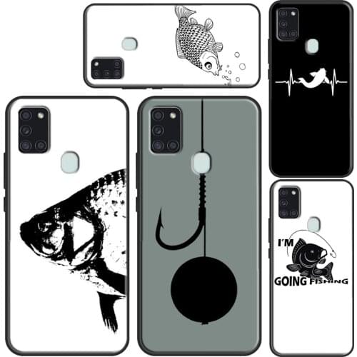 Carp Fishing Fish Cover Case For Samsung A32 A52 A72 A12 A42 A21S A20e A11 A31 A51 A71 A10 A30S A40 A50 A70
