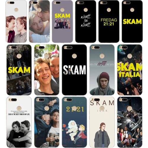 252FG Norwegian tv SKAM Soft Silicone Tpu Cover phone Case for xiaomi redmi mi 8 A1 A2 lite