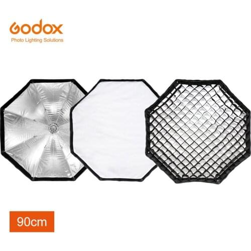 Godox AD-H9 90cm / 35.4 Inch Octagon Umbrella Softbox with Grid for Godox Mount AD600 AD600M