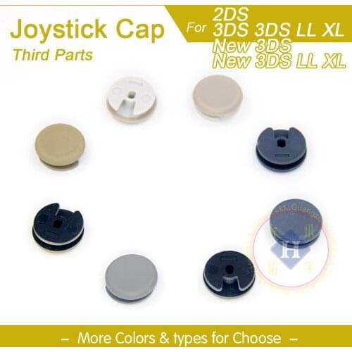 HOTHINK 100pcs/lot 3D Analog Joystick Stick Cap Cover Circle Pad cap For New 3DS XL / 3DS XL / 3DS