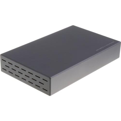 2.5 Inch/3.5 Inch SATA to USB 3.0 Tool-free External Hard Drive Enclosure for SSD, Support UASP SATA