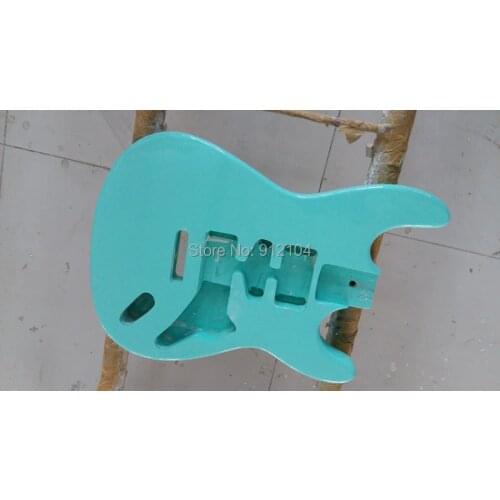 New single wave electric guitar basswood body in green made in China+EMS free shipping F-2070