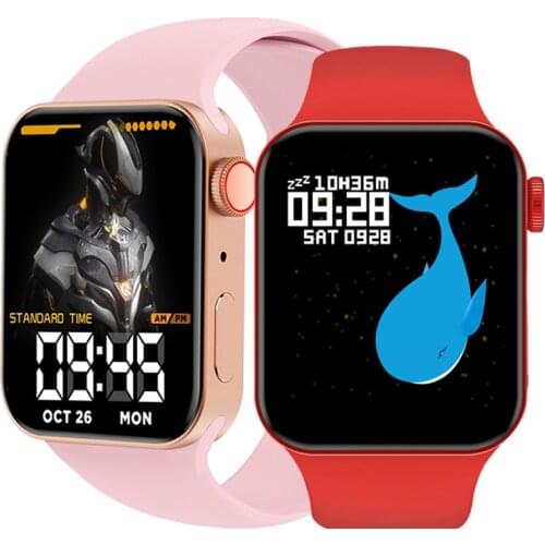 IWO T100 Plus Smart Watch Series 7 Heart Rate Monitor 2021 Smartwatch Men Women Fitness Tracker Bracelet For Android IOS Iphone