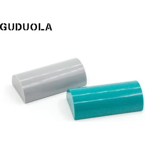 Guduola Special Brick 2 x 4 with Curved Top 6192 /30337Building Block Parts 15pcs/lot
