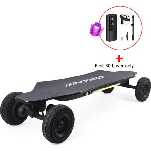 4 Wheel Remote Control Electric Scooter Longboard Skateboard With Dual Motor 1000W*2 Off Road Electric Skateboard 2000w