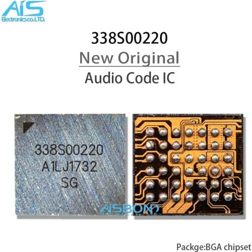 5pcs 338S00220 Small Audio ic for iPhone 7 7Plus 7P U3301 U3402 U3502 Parts ring code IC chip