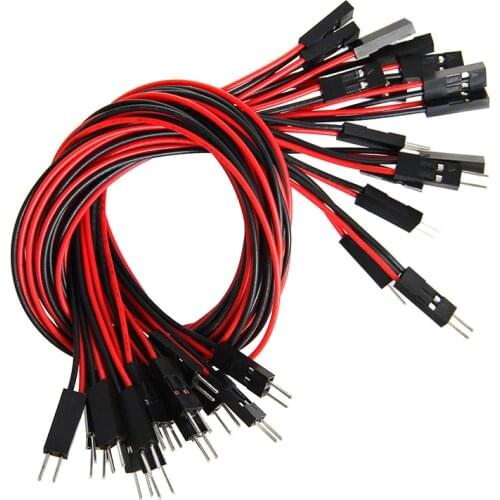 Geeetech 16pcs 30cm 2pin M-M/F-F/F-M Jumper Wire Dupont Cable