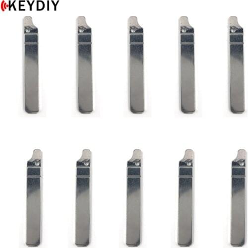 KEYDIY 10pcs/lot Metal Blank Uncut Flip Remote Key Blade Type #72 for Citroen Triomphe Original NO.72 Blades