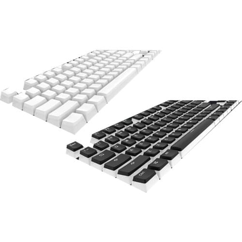 Only Keycap , PBT Pudding Backlight Keycap 104keys / Set OEM Profile Thicken Keycaps Compatible with Cherry Mx Switch