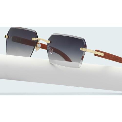 Square Women Sunglasses Vintage Blue Gradient Eyewear Fashion Men Small Rectangle Sun Glasses Shades UV400