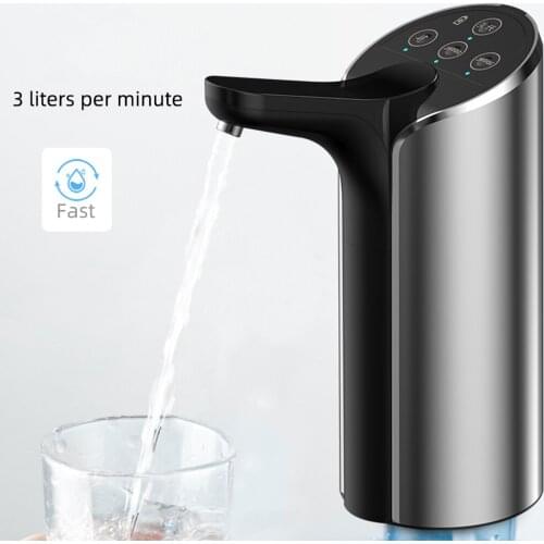 Bottled water pumps, household small hydraulic presses, automatic electric portable automatic suction pump dispensers