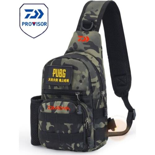 New Tactical Camouflage Camera Pack Women Messenger Daiwa Fishing Bag Men Outdoor Sport Bags Waterproof Saddle Fishing Bag 110