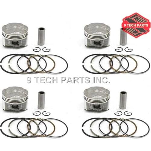 GSXR-250 GSF 250 KATANA 250 BANDIT 250 72A 73A 74A 913 PISTON KIT with Piston RINGS STANDARD OVERSIZE 25, 50, 75