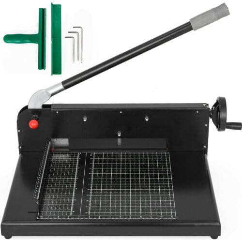 Paper Cutter 12” 300 Sheets Heavy Duty A4 Commercial Paper Guillotine Trimmer