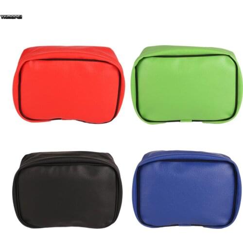 Off Road Motorcycle Rear Tool Bag Tail Kit Storage PU Leather Waterproof Durable For Honda CRF150 250 CRF450 XR250R XR350R XR600