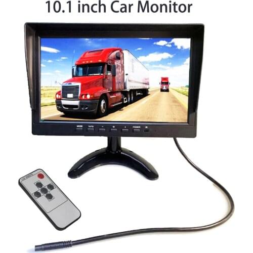 10.1 inch 12V 24V Universal High Definition 1280*800 TFT Color LCD Car Monitor for Bus Car Backup Camera Monitor System